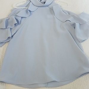 Womans cold shoulder top